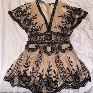 Floral romper